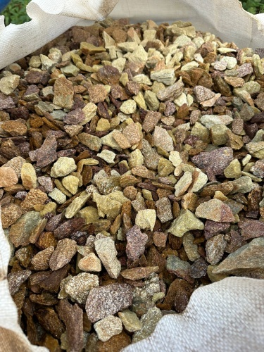 Златолит персиковый декоративная каменная крошка купить в Краснодаре