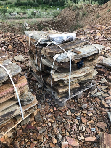 Плитняк кора дерева 50-100мм для пошаговых дорожек купить в Краснодаре