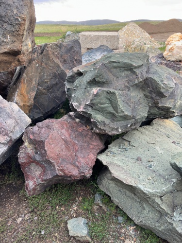 Камни для ландшафтного дизайна зелёные 10-60 килограмм купить в Краснодаре