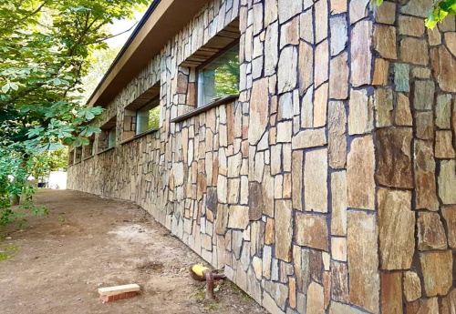 Плитняк кора дерева для цоколя, отмостки купить в Краснодаре