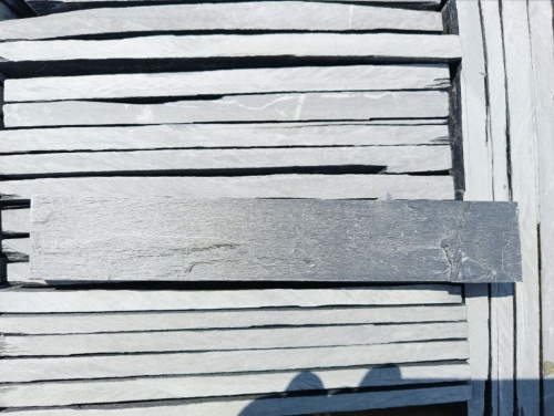 Плитка чёрная из натурального камня фасадная 30 см * 5 см, толщина 7 мм -30 мм купить в Краснодаре